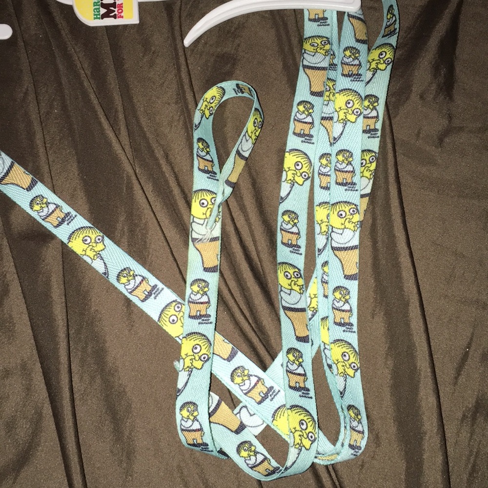Ralphie the simpsons comic con shoelaces NWOT